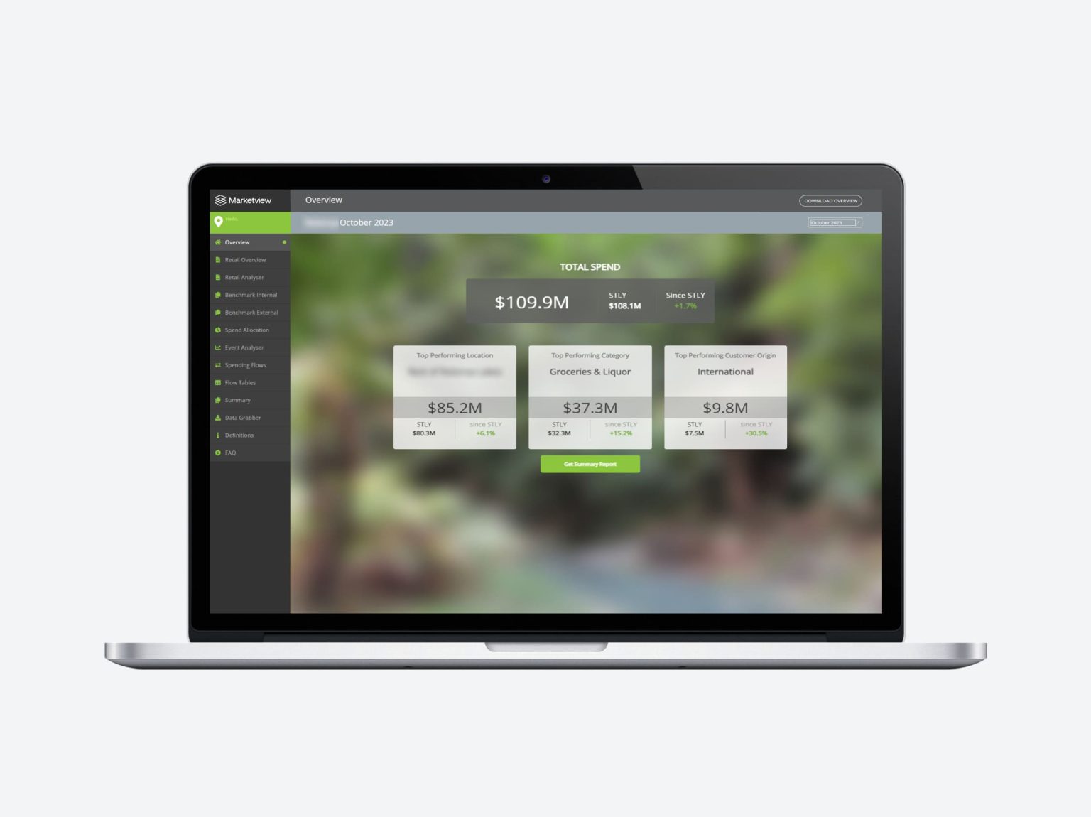 Marketview Council Tool Screenshot - Overview